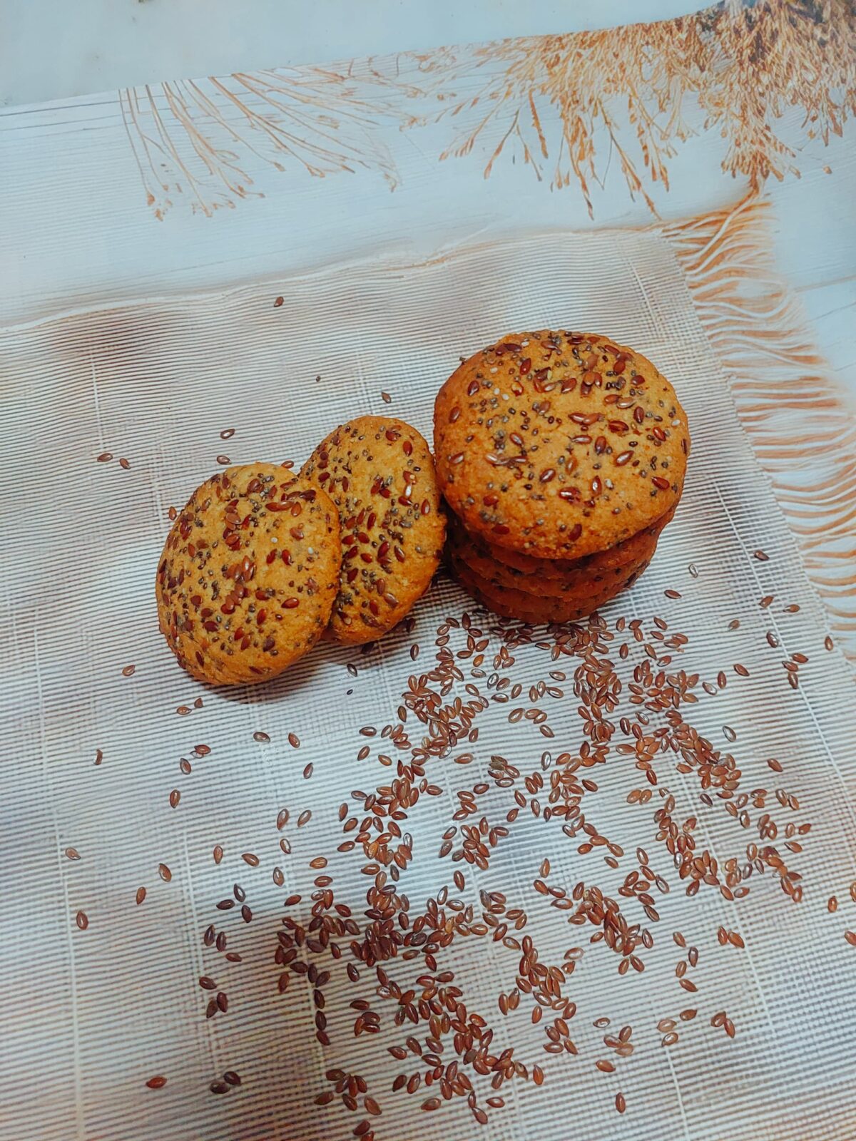 Chia & Flax Seed Cookies - Superfood Cookies