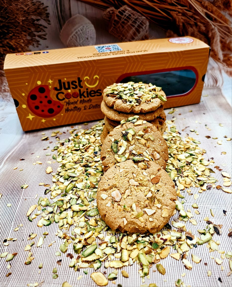 Pista Badam Cookies (200 gms)